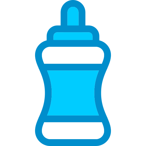 Бутылка с водой Generic color lineal-color иконка