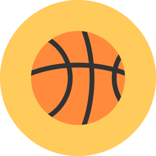 Баскетбол Generic color fill иконка