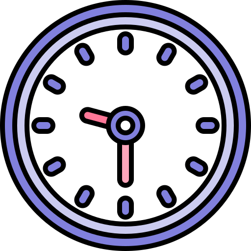 時計 Generic color lineal-color icon
