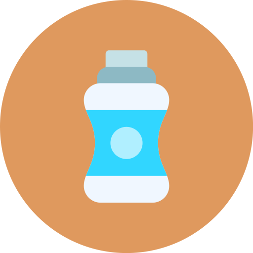 butelka wody Generic color fill ikona