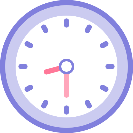 Clock Generic color fill icon