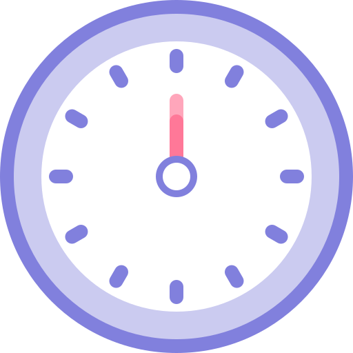 Clock Generic color fill icon