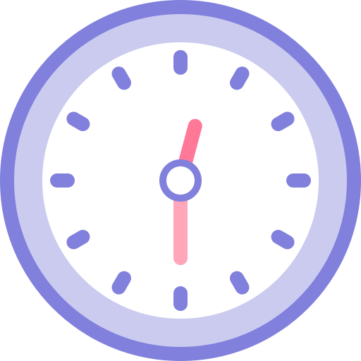 Clock Generic color fill icon