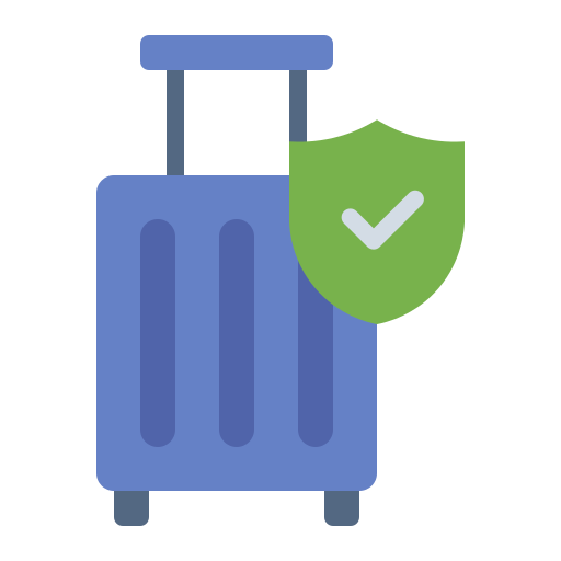 Travel insurance Generic color fill icon