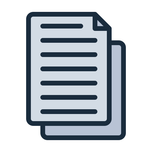 Document Generic color lineal-color icon