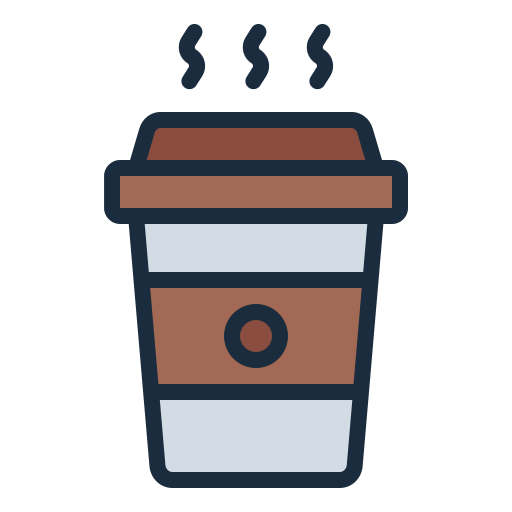 Hot coffee Generic color lineal-color icon