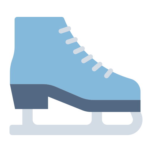 schaatsen Generic color fill icoon