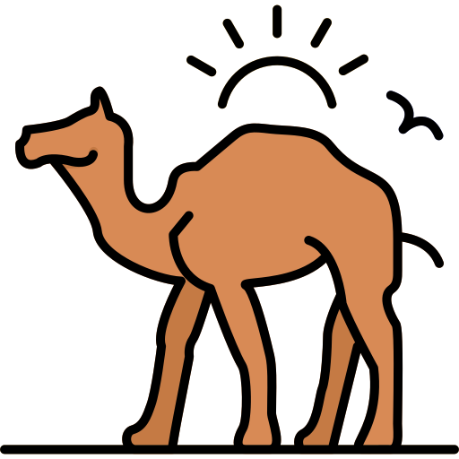 낙타 Generic color lineal-color icon