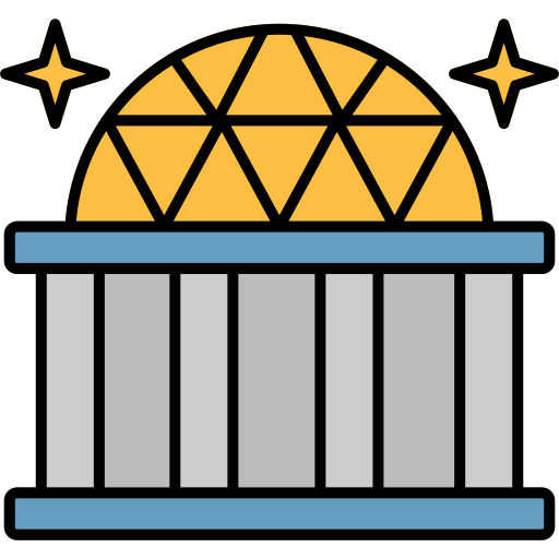 Dome Generic color lineal-color icon