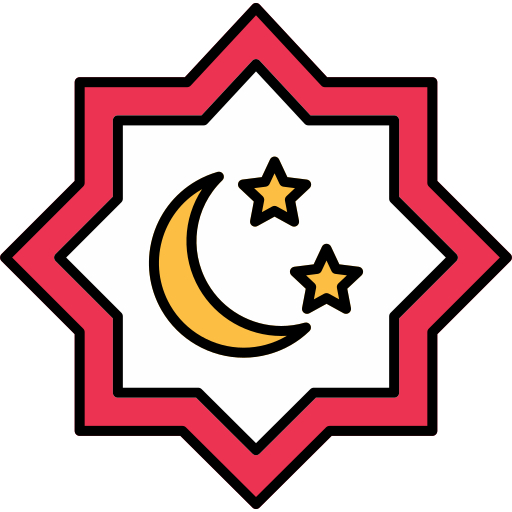 이슬람교 Generic color lineal-color icon