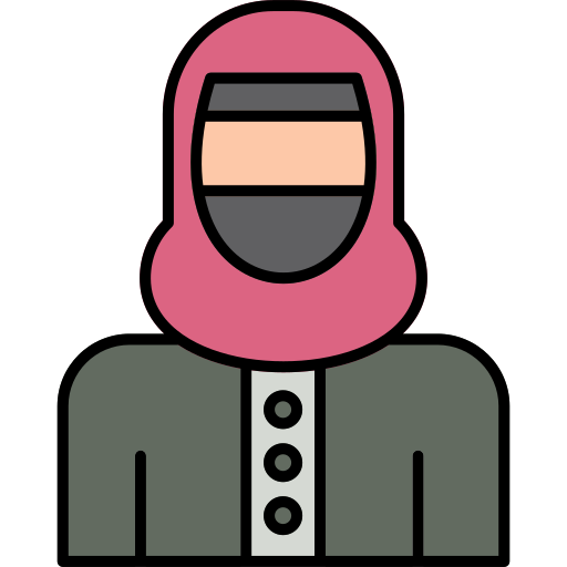 Niqab Generic color lineal-color icon