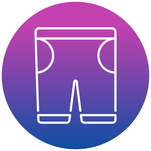 jeans-shorts Generic gradient fill icon