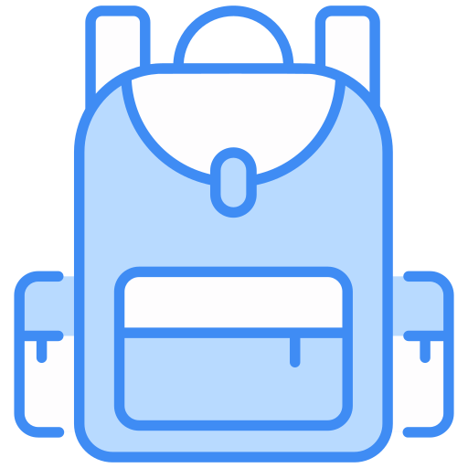 Backpack Generic color lineal-color icon