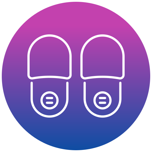 Slippers Generic gradient fill icon