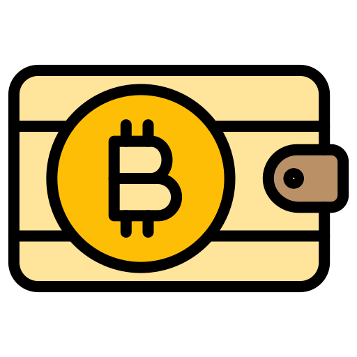 Bitcoin wallet Generic color lineal-color icon