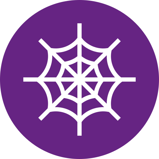 Spider web Generic color fill icon