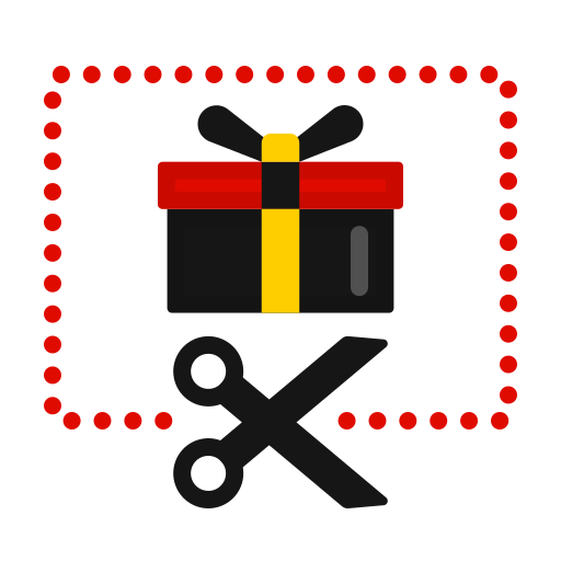 ギフト用の箱 Generic color fill icon
