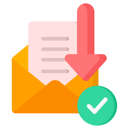 Email message Generic color fill icon