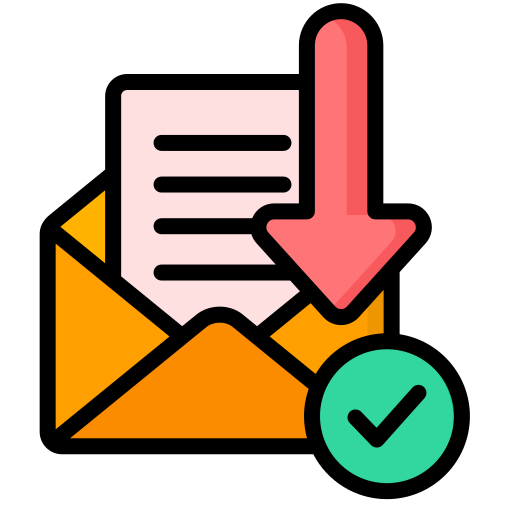 Email message Generic color lineal-color icon