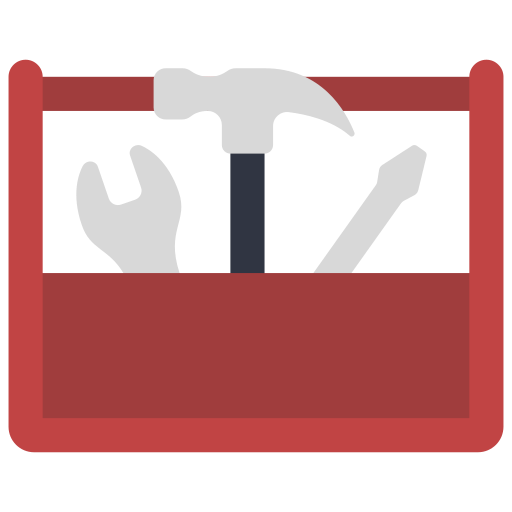 caja de herramientas Juicy Fish Flat icono