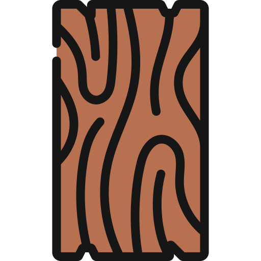 houten plank Juicy Fish Soft-fill icoon