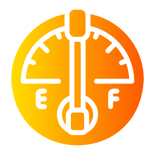 Fuel gauge Generic gradient fill icon
