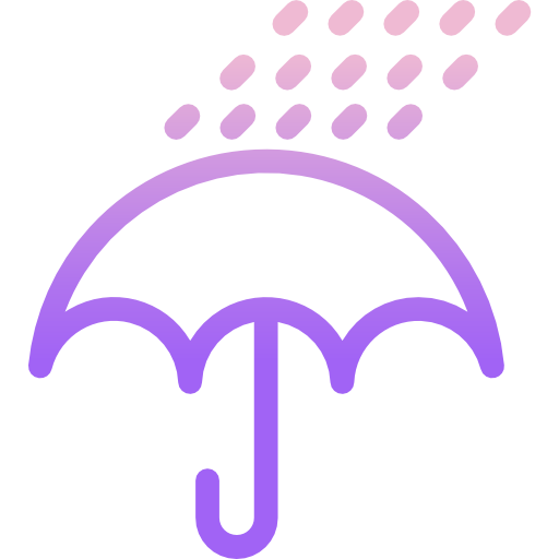 Rain Icongeek26 Outline Gradient icon