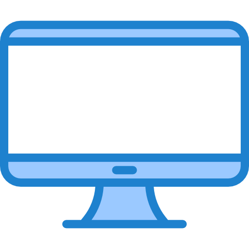monitor srip Blue icon