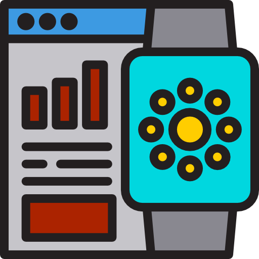 Synchronization srip Lineal Color icon