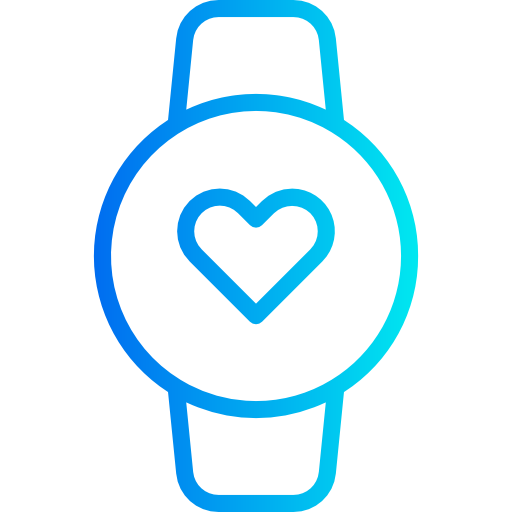 Heart rate srip Gradient icon