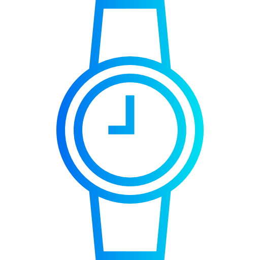 orologio intelligente srip Gradient icona