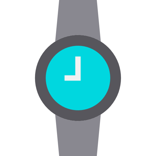 smartwatch srip Flat icoon