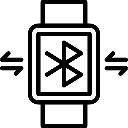 bluetooth srip Lineal icono