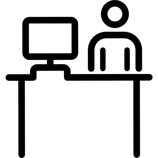 책상 Yuttapong Lineal icon