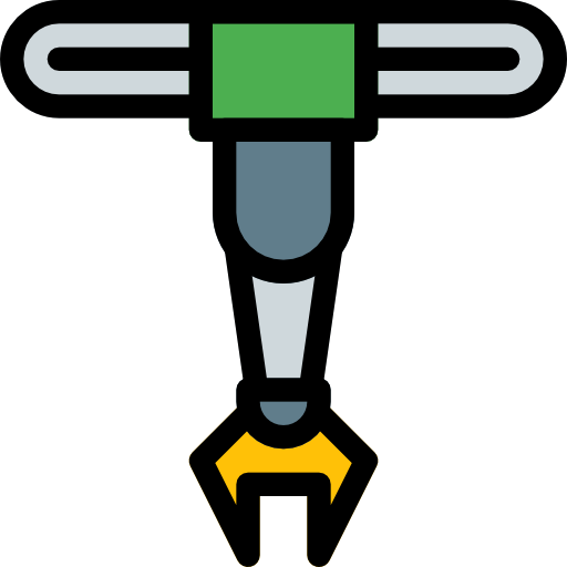 robots Pixel Perfect Lineal Color icoon