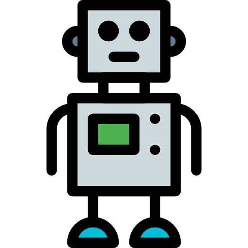 로봇 Pixel Perfect Lineal Color icon