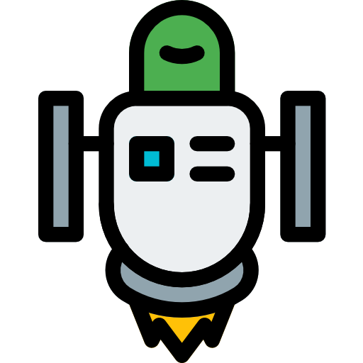 ロボット Pixel Perfect Lineal Color icon