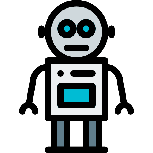 ロボット Pixel Perfect Lineal Color icon