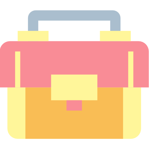 caja de herramientas Smalllikeart Flat icono