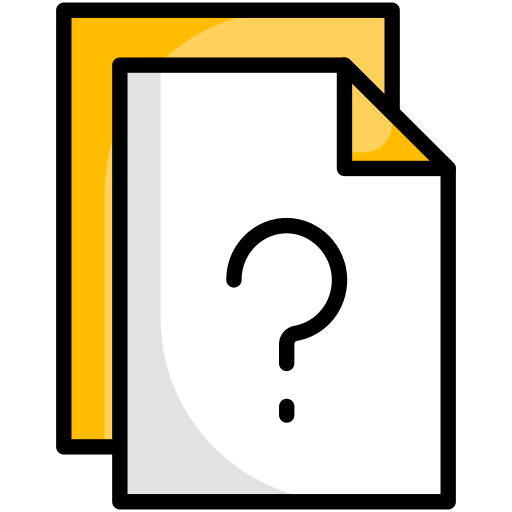 Question and answer Generic color lineal-color icon