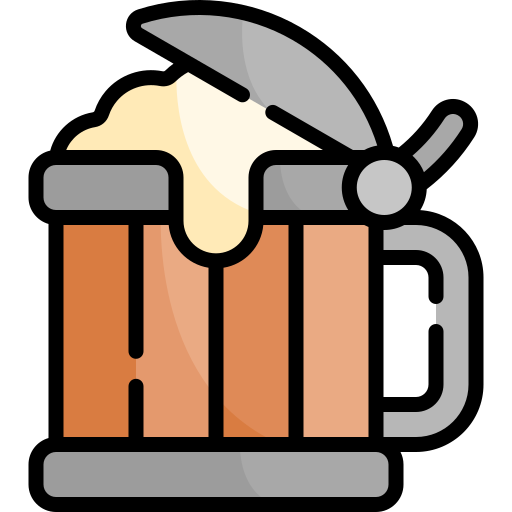 ビールのジョッキ Generic color lineal-color icon