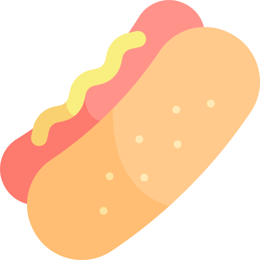 Hotdog Generic color fill icon