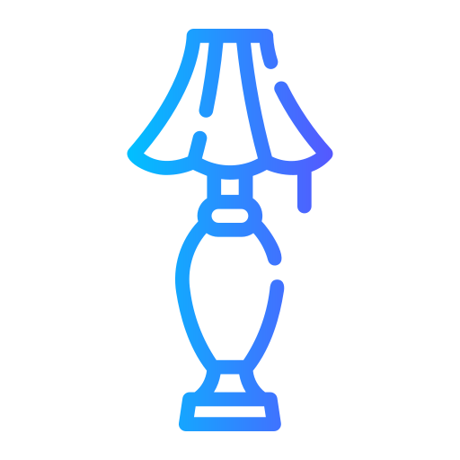 lampada Generic gradient outline icona