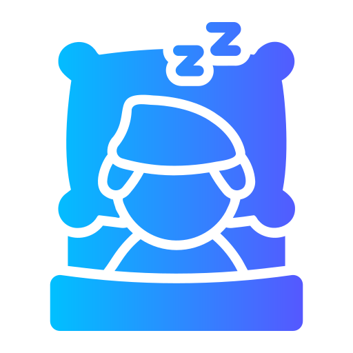 寝る Generic gradient fill icon