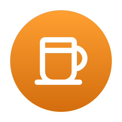 Coffee mug Generic gradient fill icon