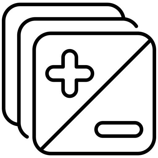 Контакт Generic black outline иконка