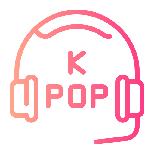k-pop Generic gradient outline icono