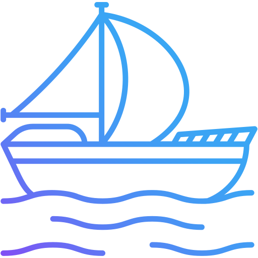 Лодка Generic gradient outline иконка