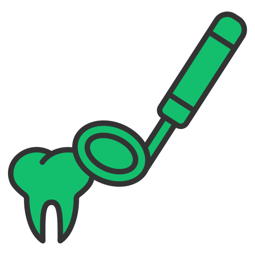Dental mirror Generic color lineal-color icon