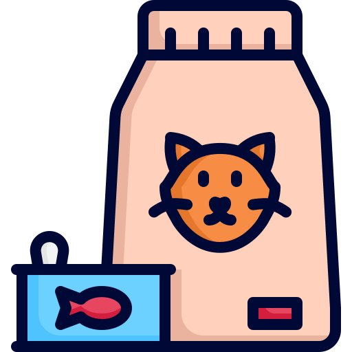 tierfutter Generic color lineal-color icon
